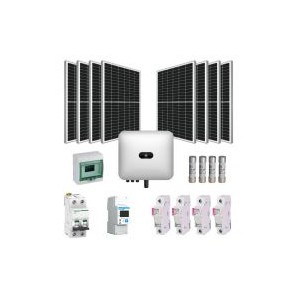 Sistem fotovoltaic On-grid, Trifazat, 3kW, Canadian Solar